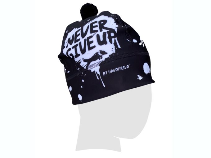 Never Give Up Haube
