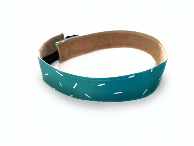 Bjez Haarband 25 mm Stroke Green
