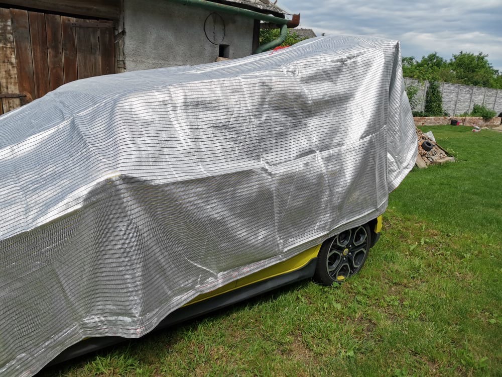 Which Aluminet shade cloth provides the best shadow?