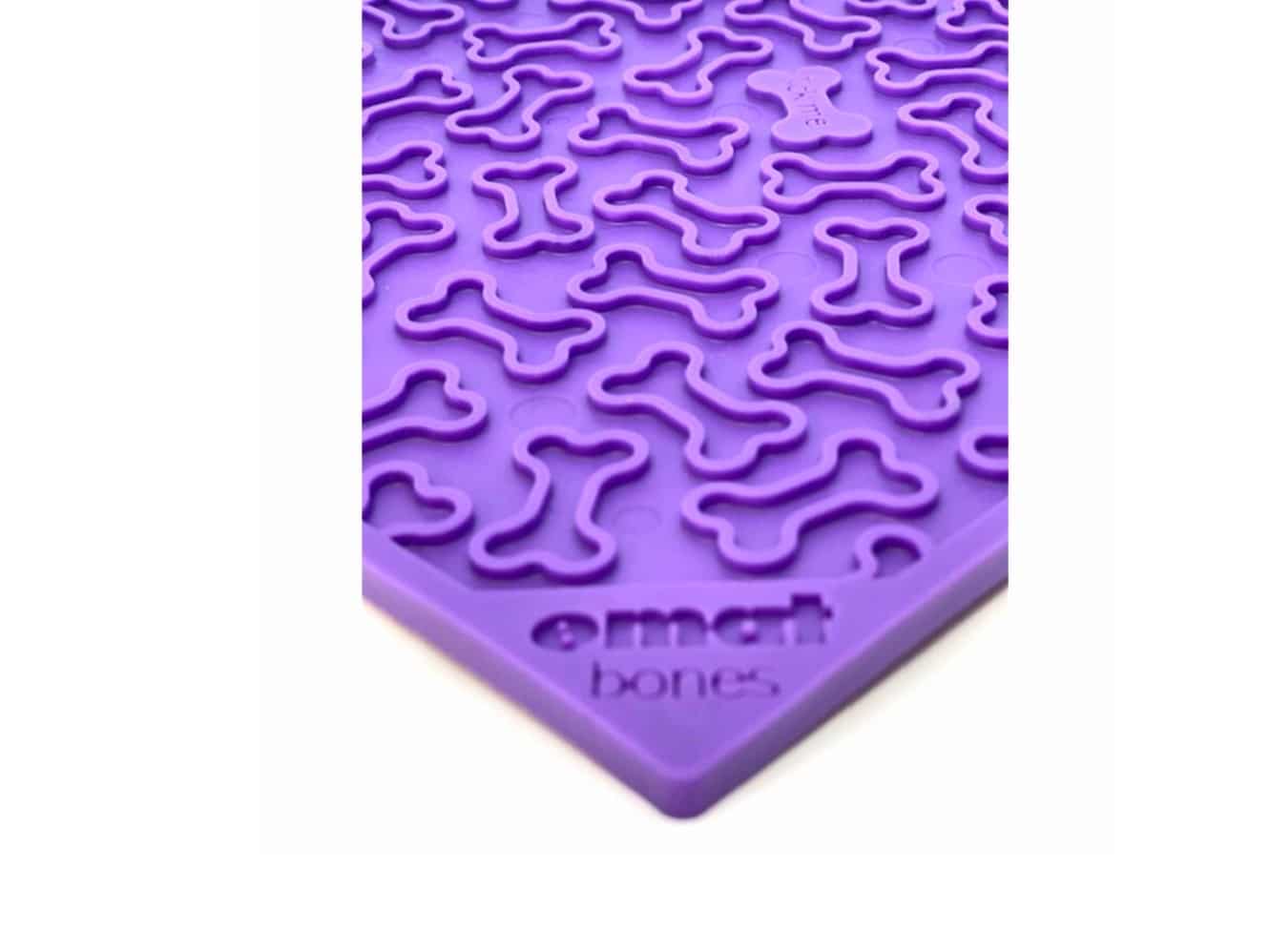 Bones Design Emat Enrichment Lick Mat Purple